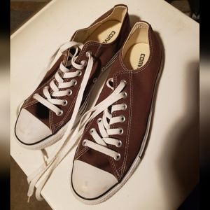 Brown Men Converse Size 9